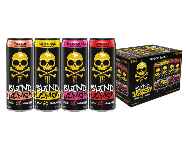 Monster The Beast Blind Lemonade Hard Variety Pack 6% 12x355ml