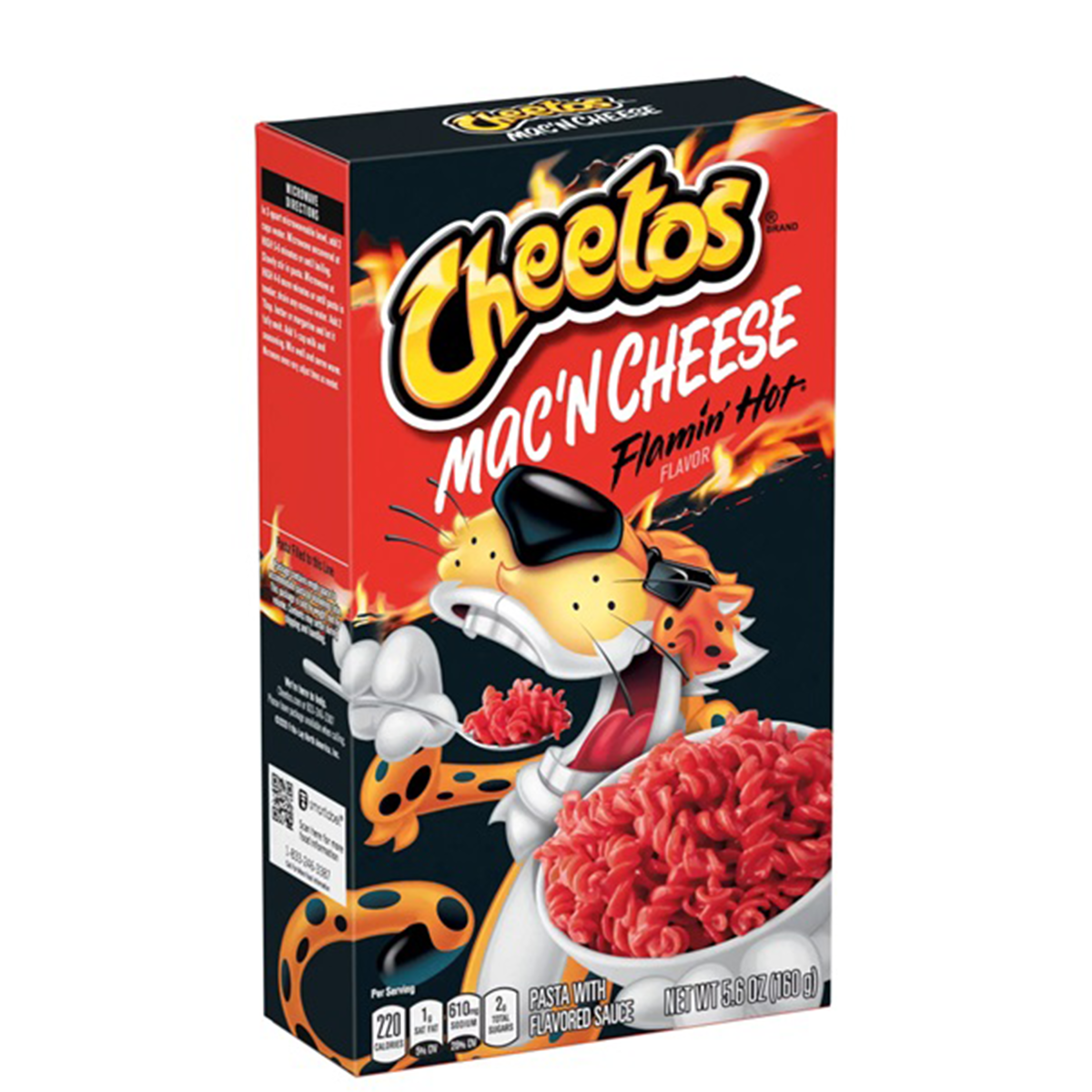 Cheetos – Mac’n Cheese Flamin Hot 12x160g USA