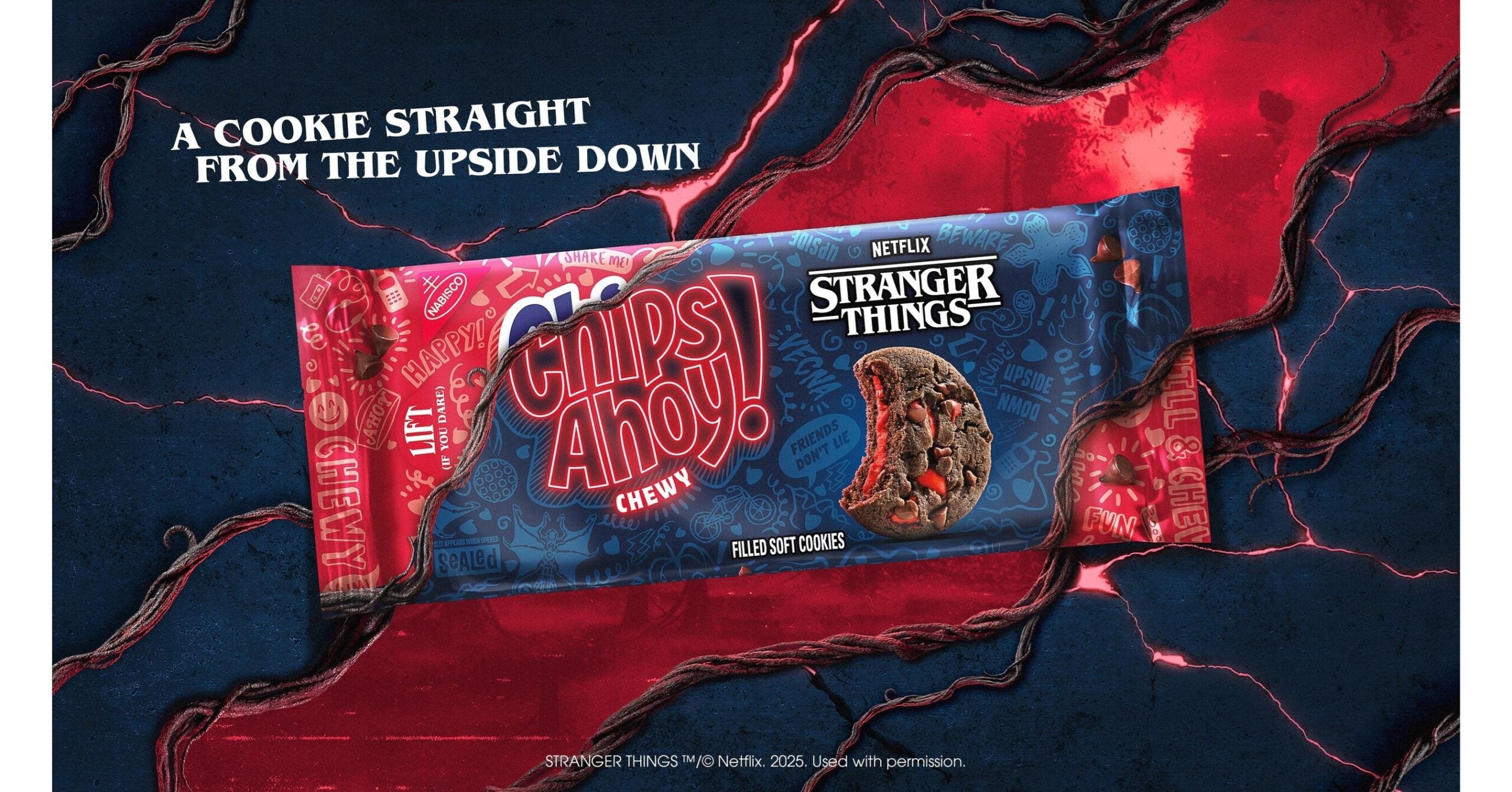 Chips Ahoy! – Tendres Netflix Stranger Things 281g USA limited edition