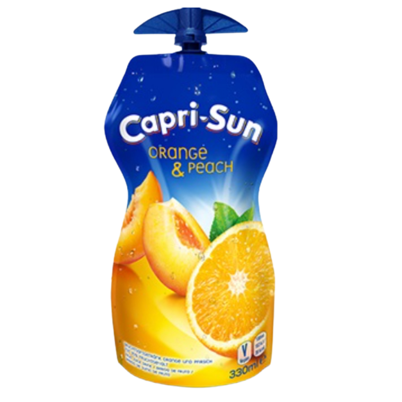 Capri-Sun Orange & Peach – 330ml Pouch (EU)
