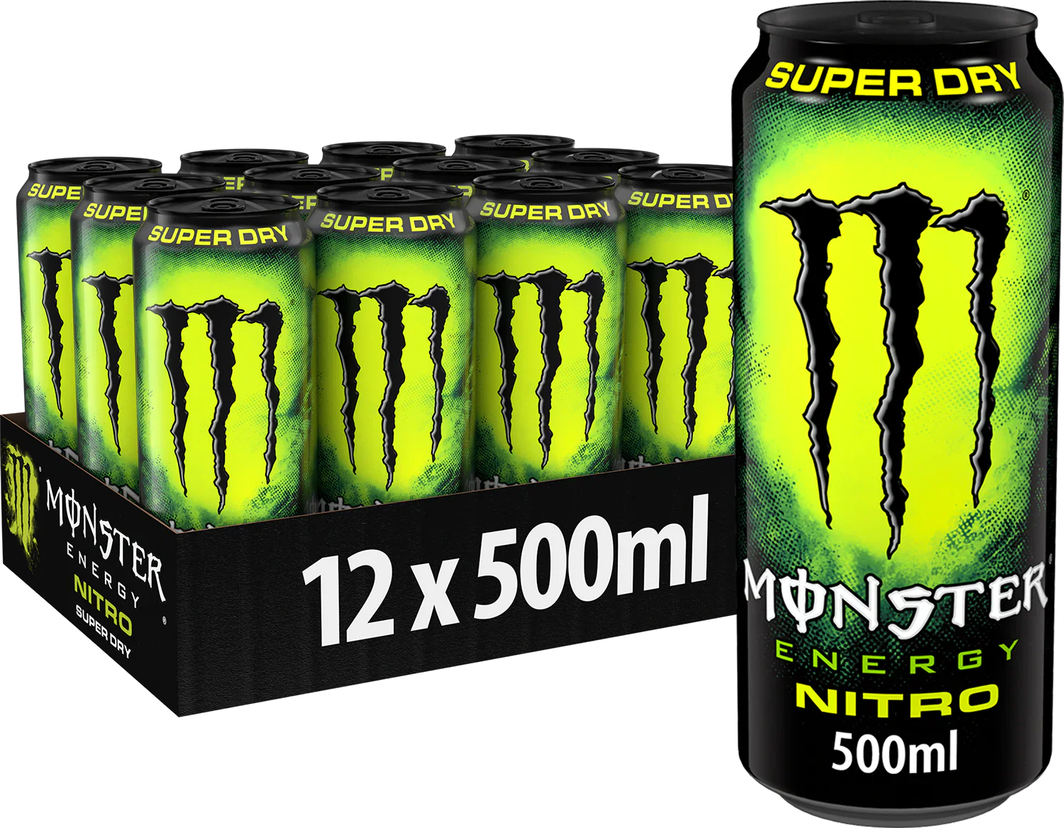 Monster Energy Nitro Super Dry (12 x 500ml)