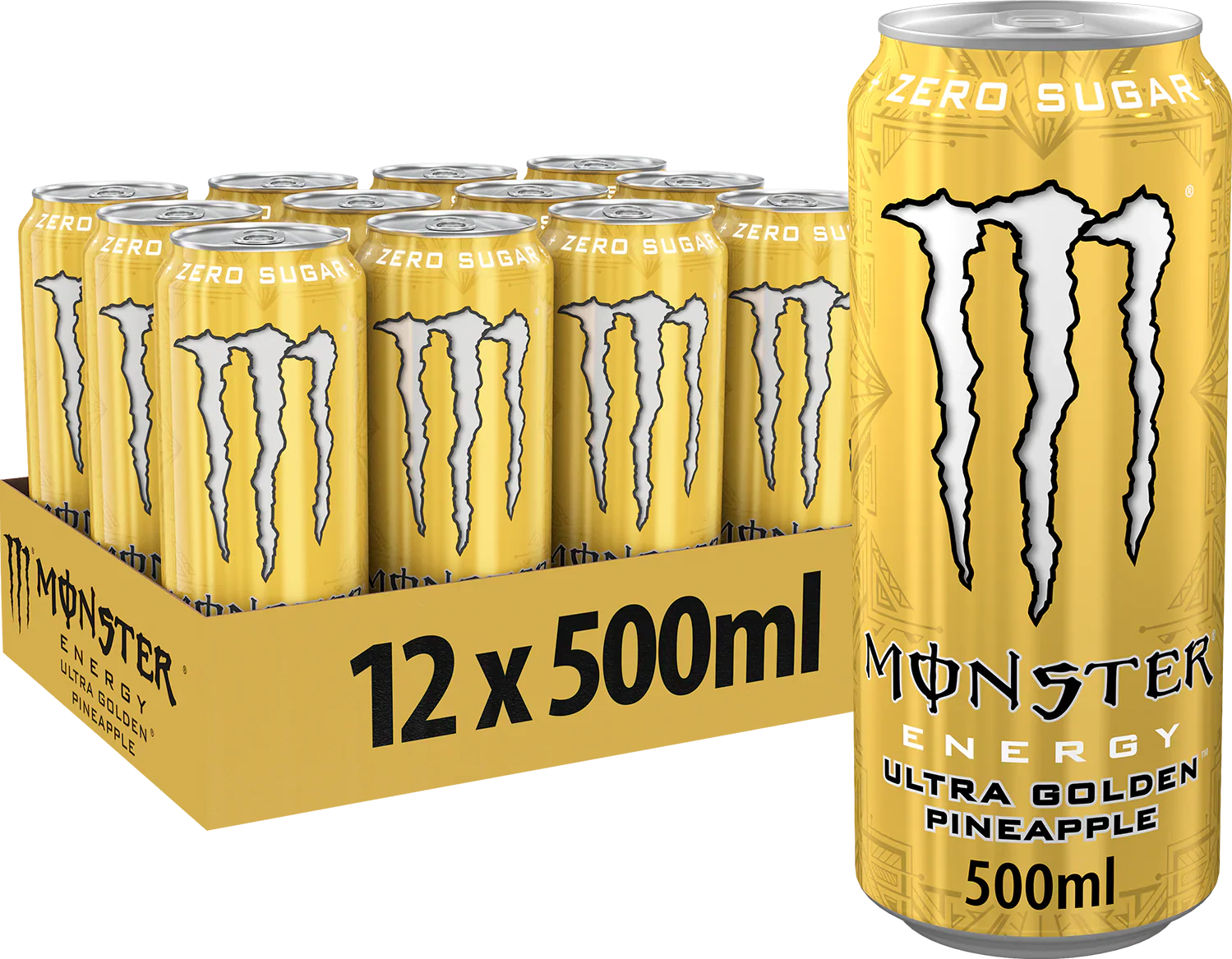 Monster Energy Ultra Golden Pineapple (12 x 500ml)