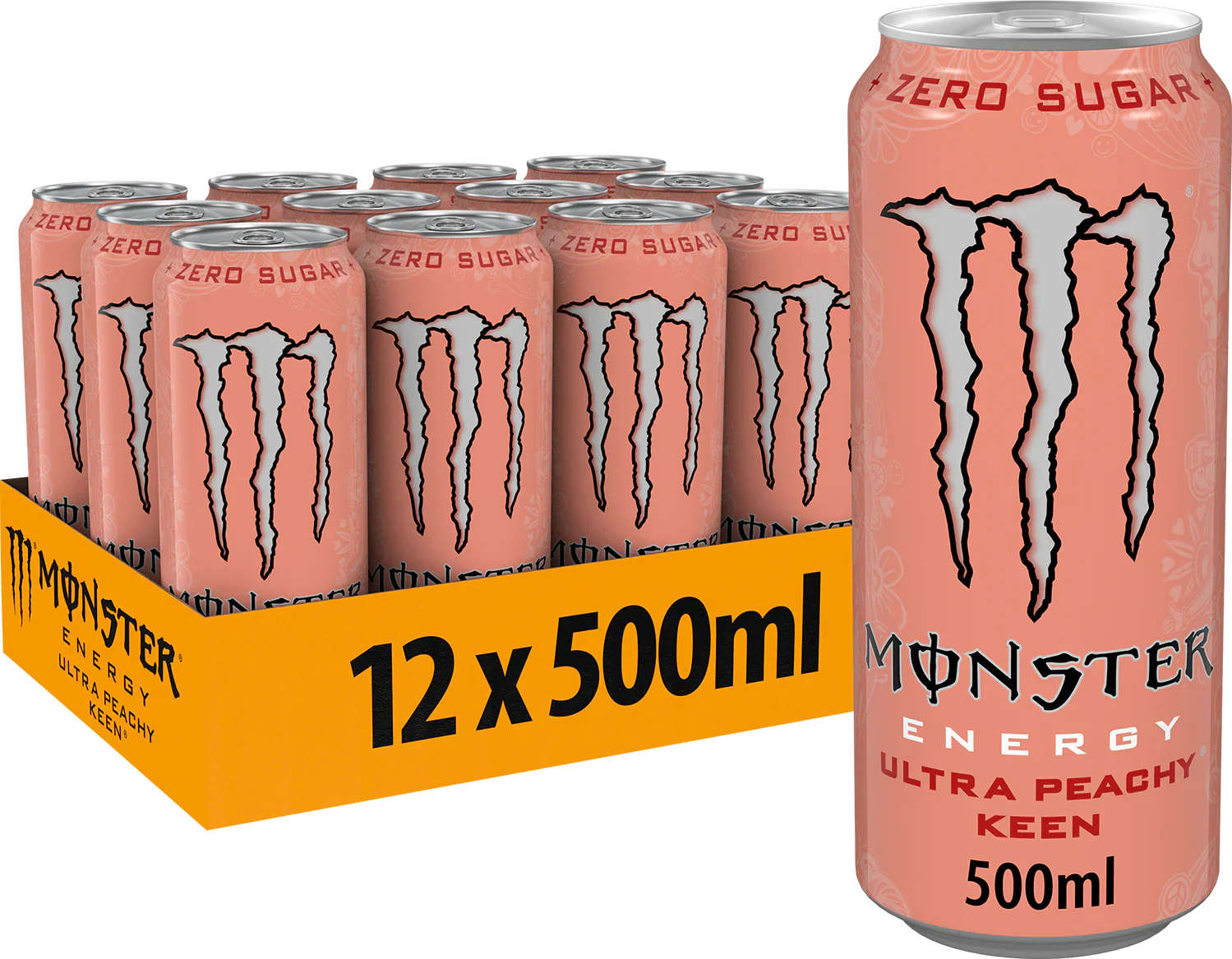 Monster Energy Ultra Peachy Keen (12 x 500ml)