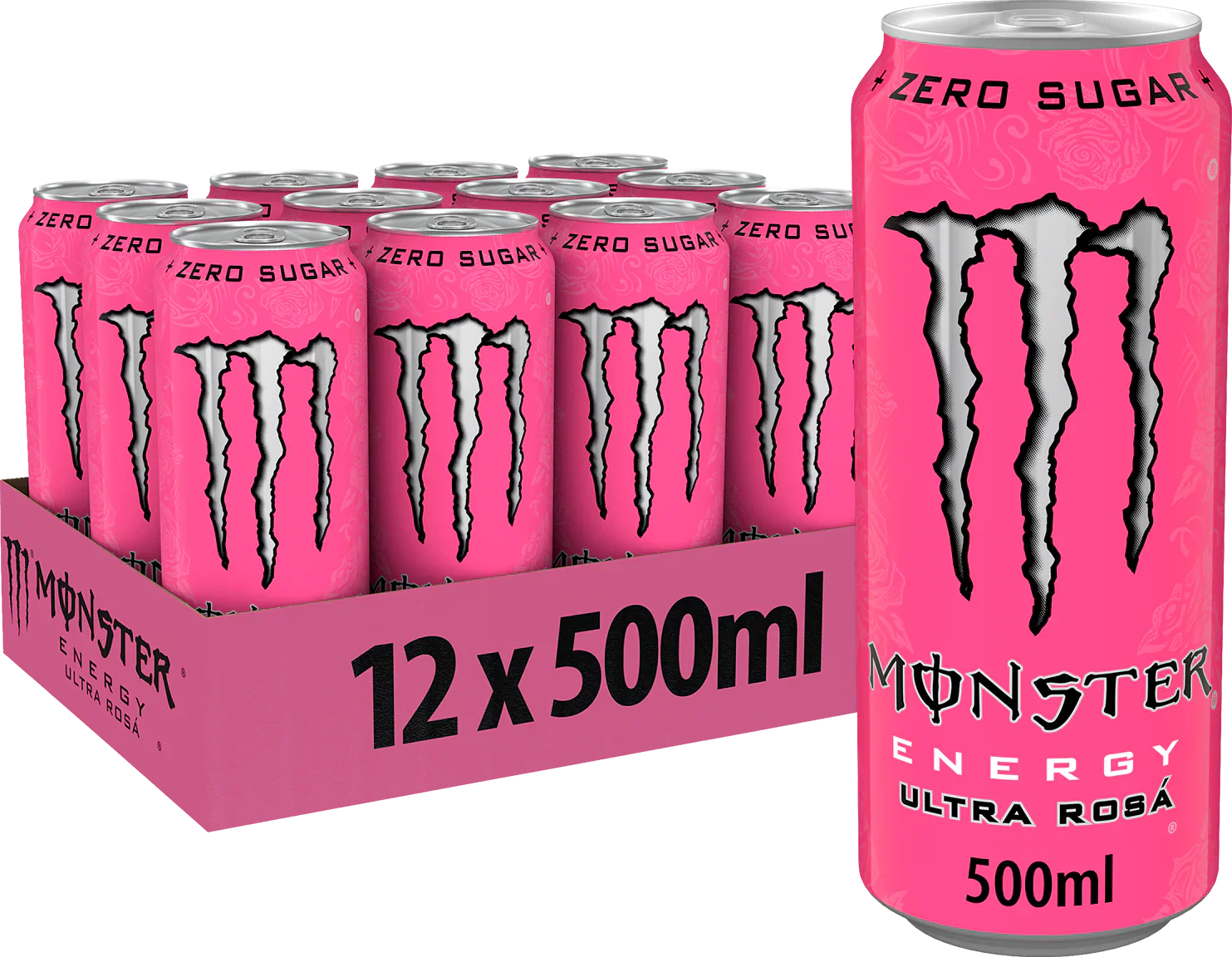 Monster Energy Ultra Rosa (12 x 500ml)