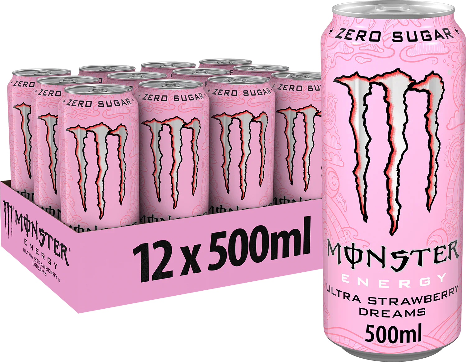 Monster Energy Ultra Strawberry Dreams (12 x 500ml)