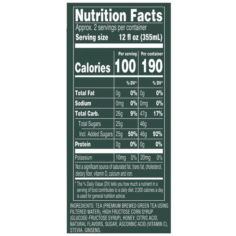 Arizona – Hot Honey Spicy Green Tea Juice Cocktail 650ml