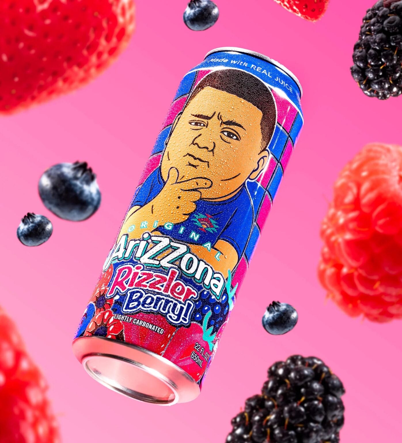Arizona – Rizzler Berry Sparkling Juice Cocktail 650ml