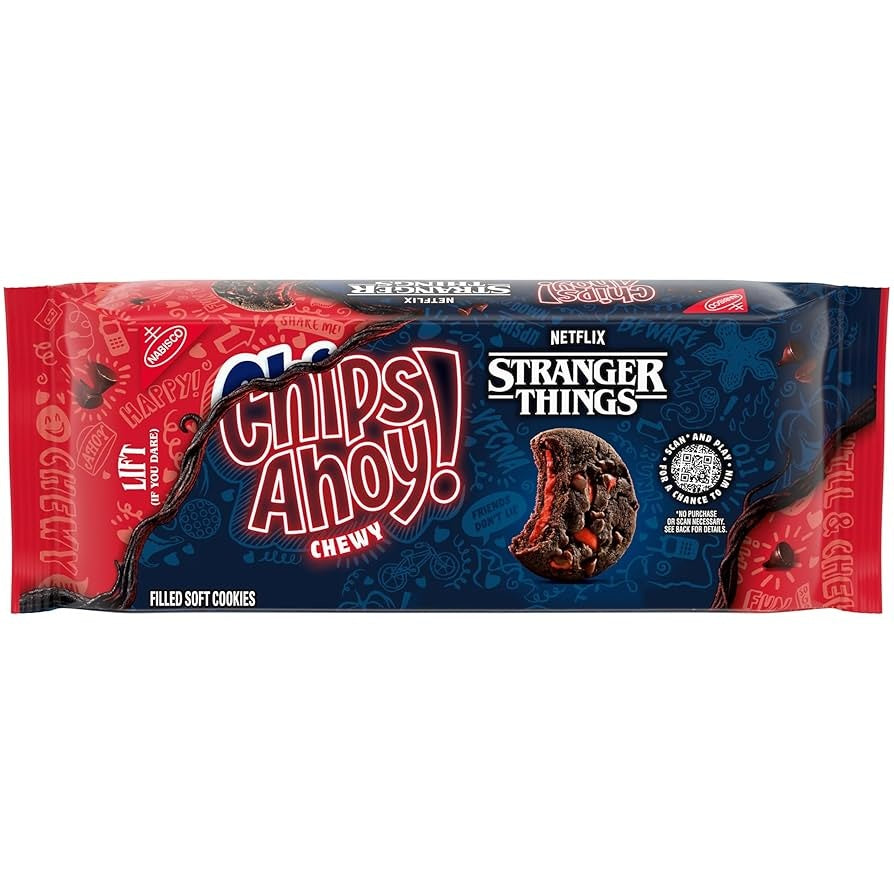 Chips Ahoy! – Tendres Netflix Stranger Things 281g USA limited edition