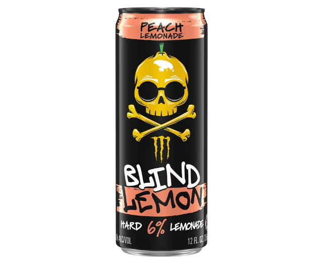 Monster Blind Lemonade Hard Peach Lemonade 6% 355ml