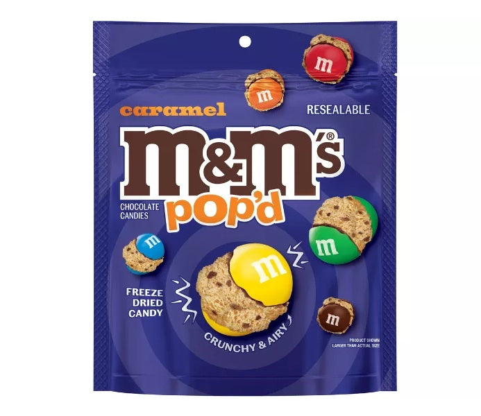 M&M’s Pop’d Freeze Dried Caramel 155g