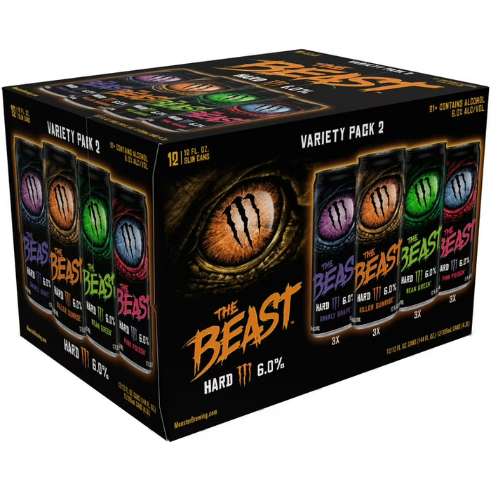 Monster Energy The Beast Variety Pack #2 6% 12x355ml