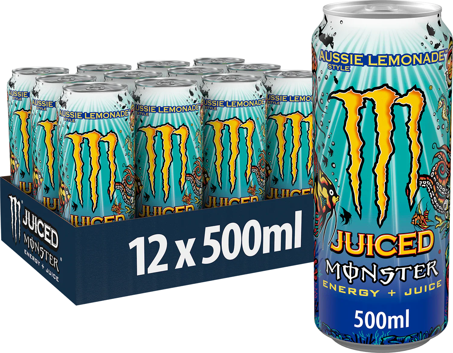 Monster Energy Aussie Lemonade (12 x 500ml)