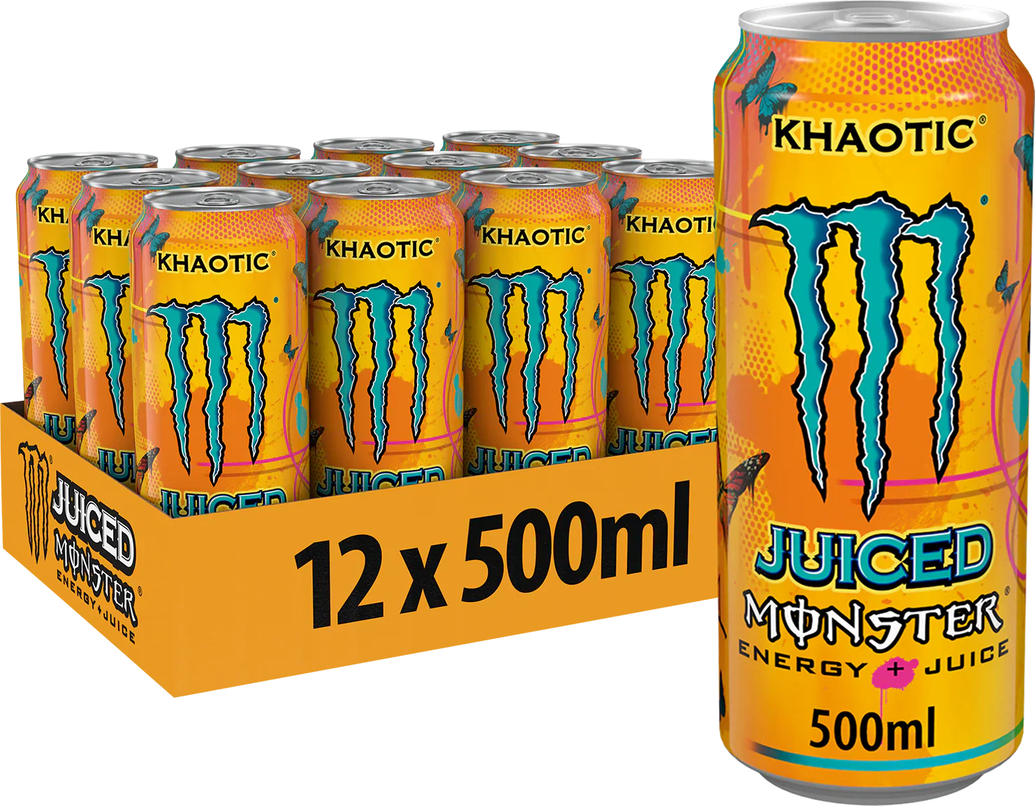 Monster Energy Khaotic (12 x 500ml)