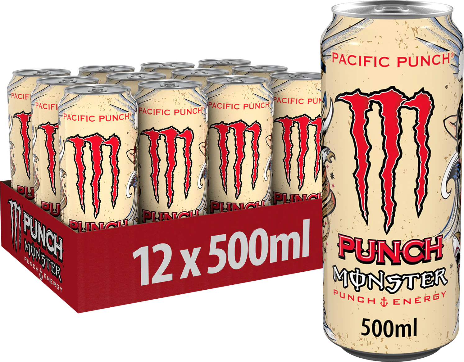 Monster Energy Pacific Punch (12 x 500ml)