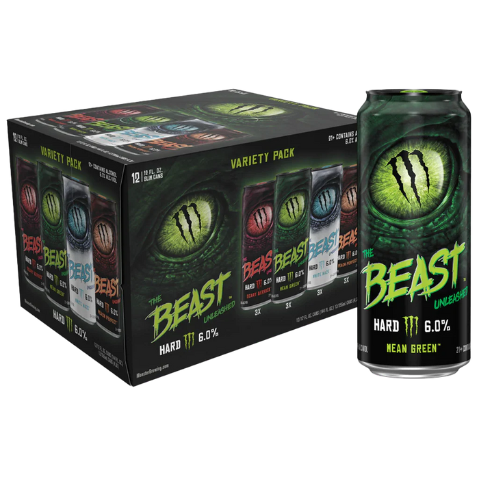 Monster Energy The Beast Variety Pack 1# 6% 12x355ml