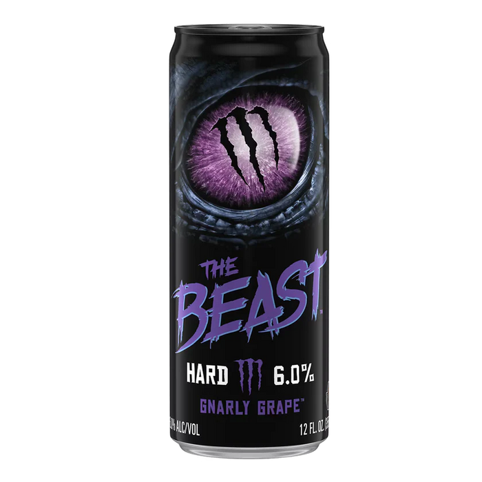 Monster Energy The Beast Gnarly Grape 6%