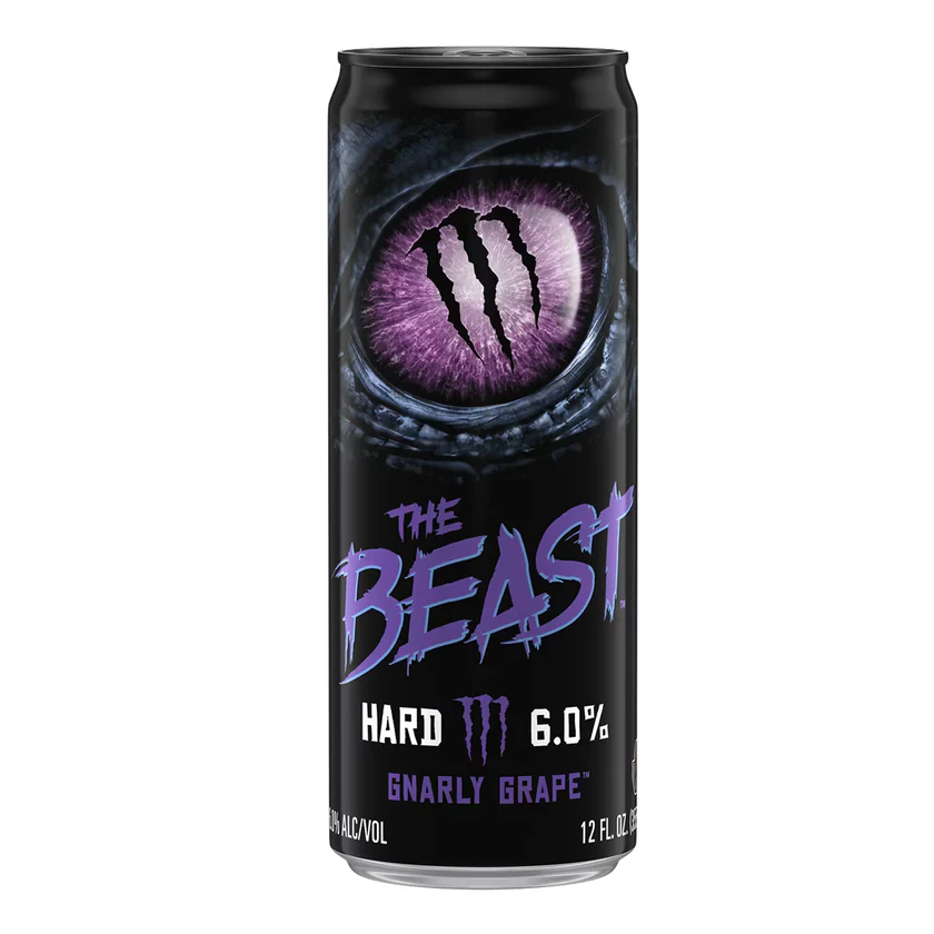 Monster Energy The Beast Gnarly Grape 6%