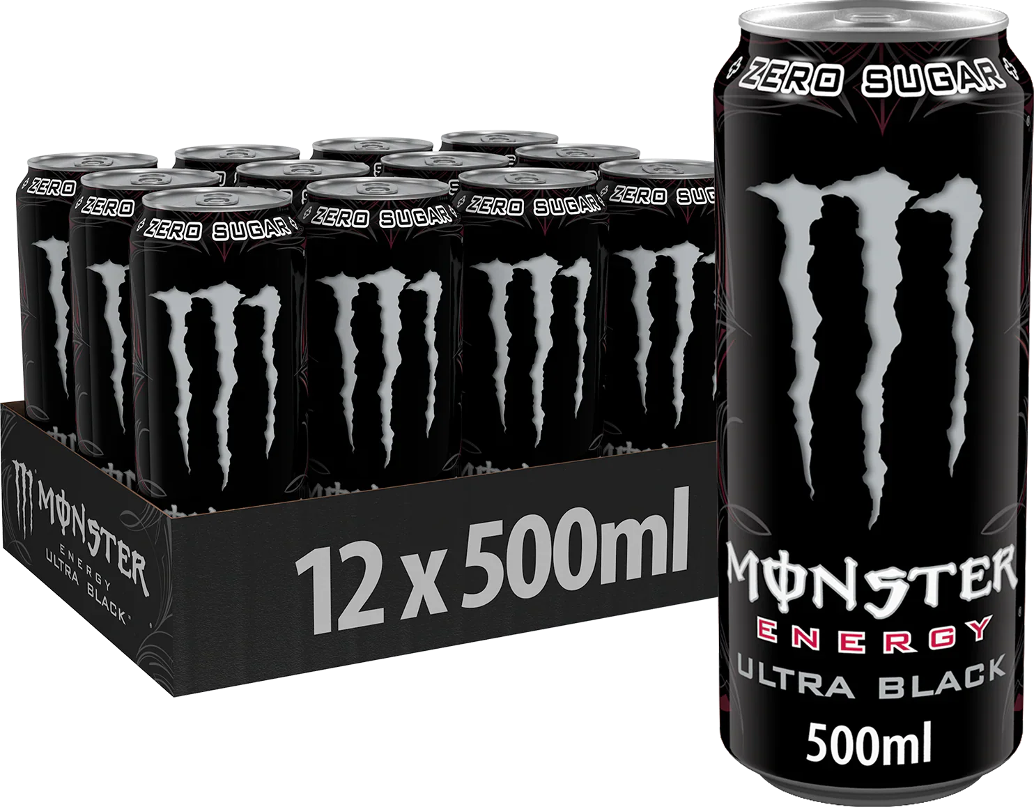 Monster Energy Ultra Black (12 x 500ml)