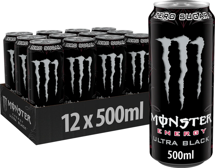 Monster Energy Ultra Black (12 x 500ml)